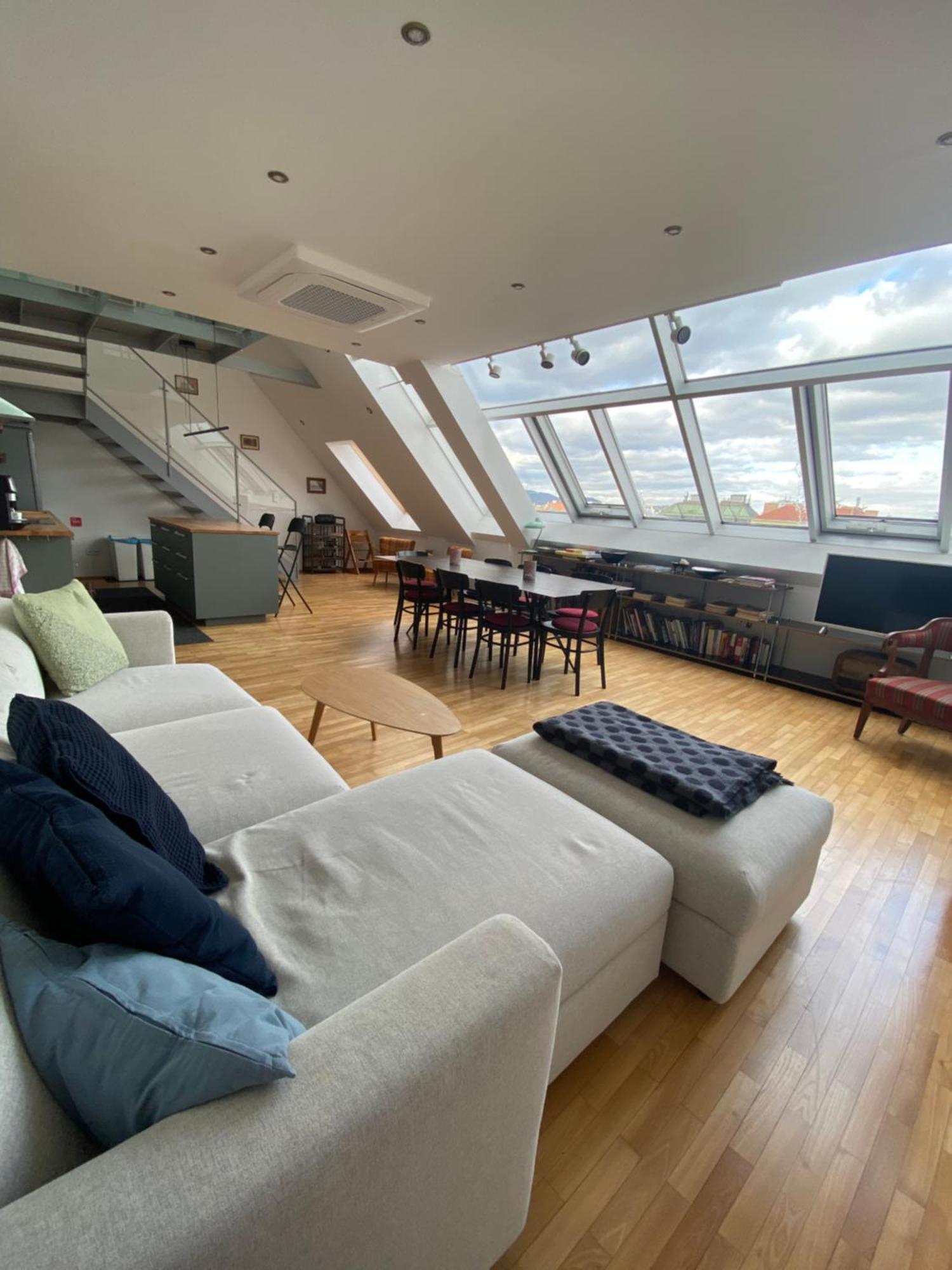 Ferienwohnung 360 View Loft 3 Wien Exterior foto