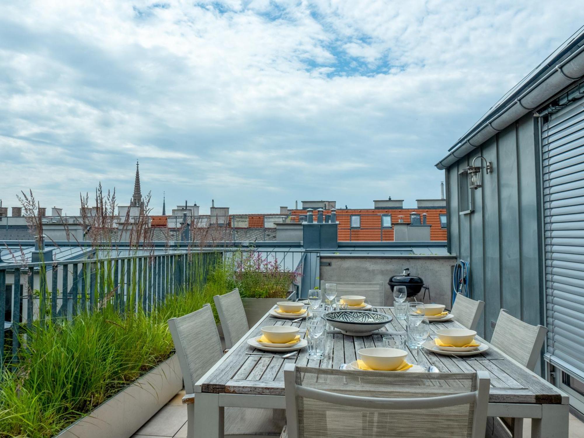 Ferienwohnung 360 View Loft 3 Wien Exterior foto
